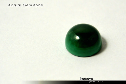 MALACHITE GEMSTONE - 10mm Round Green Loose Stone