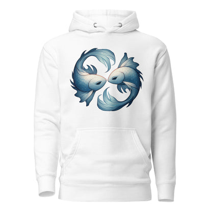 Pisces Hoodie - White