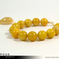 YELLOW JADE BRACELET - Big Round Beads