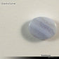 BLUE LACE AGATE GEMSTONE - 10x8mm Oval Loose Stone