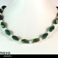 MOSS AGATE NECKLACE - Green Choker for Men or Women's Princess Necklace