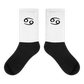 Cancer Socks - Zodiac Symbol Text Design