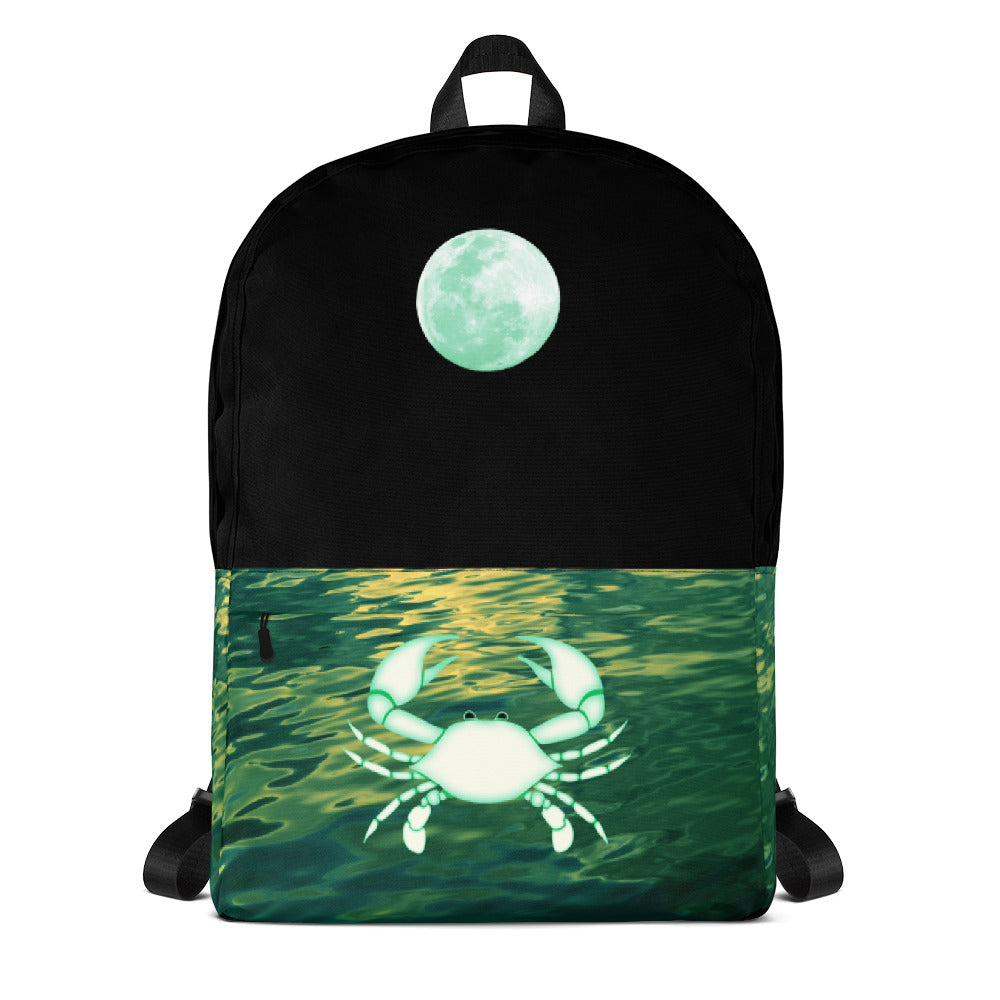 Cancer Backpack - Zodiac Element And Ruling Planet Bag