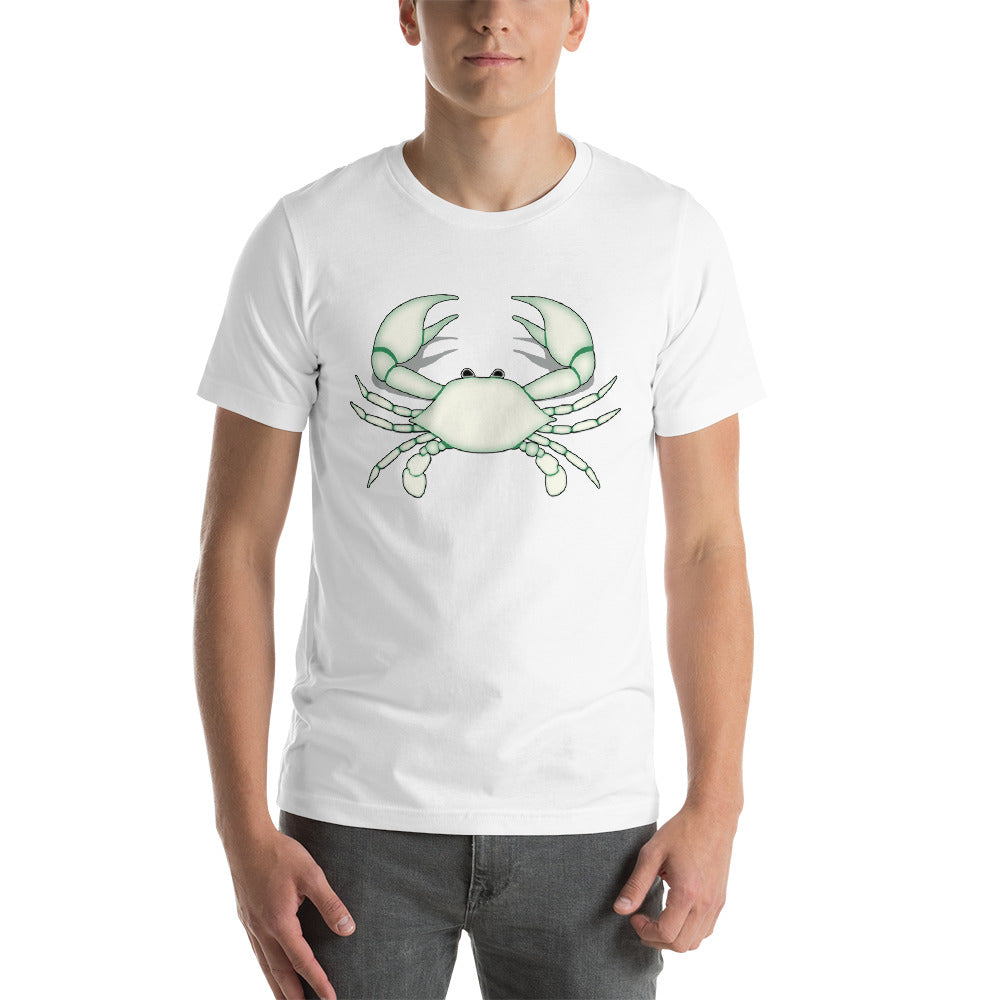 Cancer T Shirt - Sign Symbol - White Crab Graphics