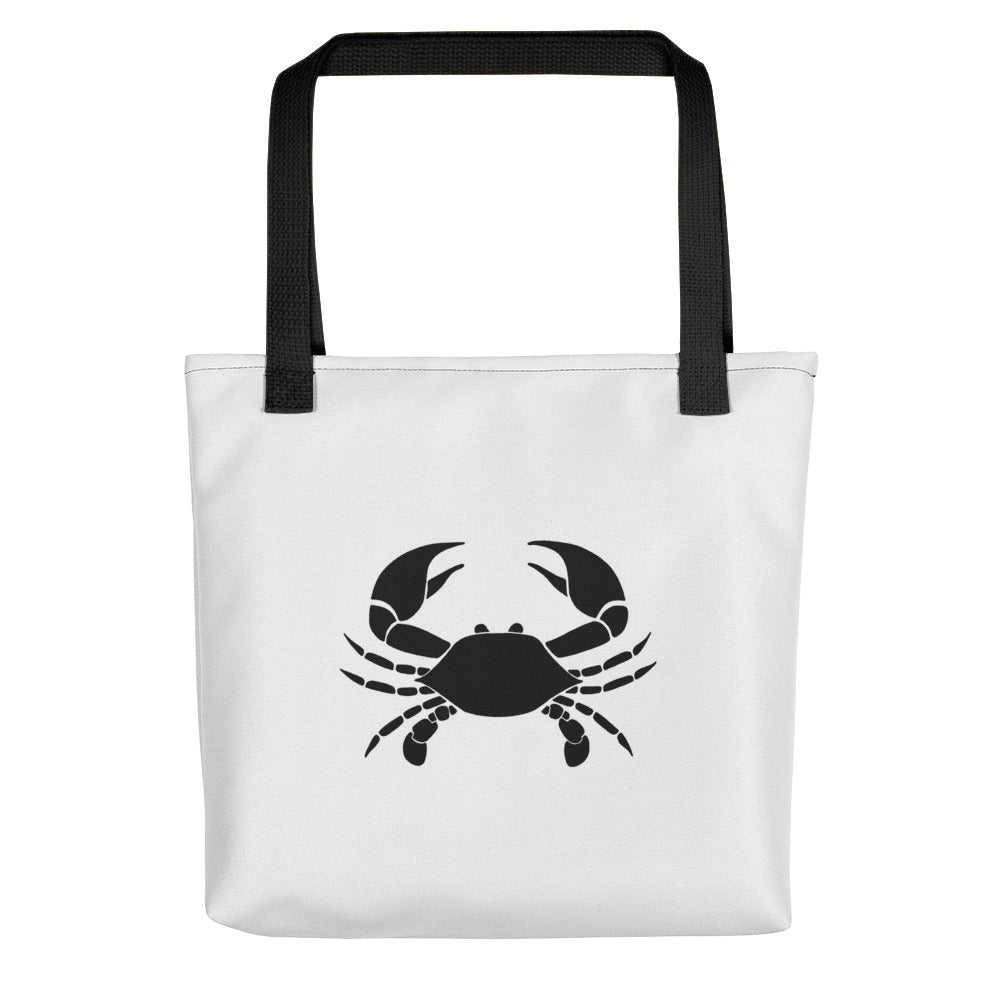 Cancer Tote Bag - Zodiac Symbol Design