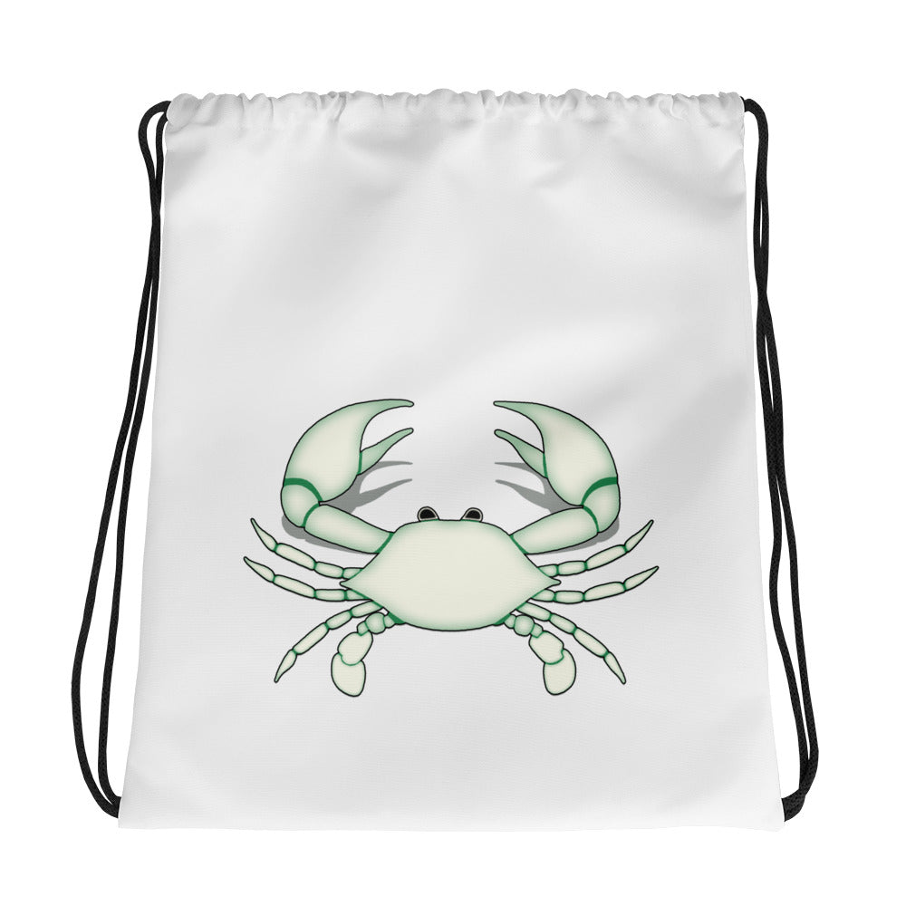 Cancer Bag - Zodiac Symbol - White Crab Graphics
