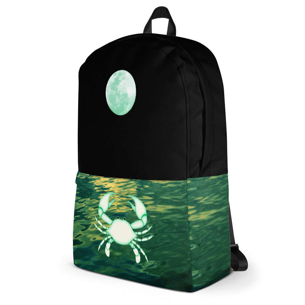 Cancer Backpack - Zodiac Element And Ruling Planet Bag