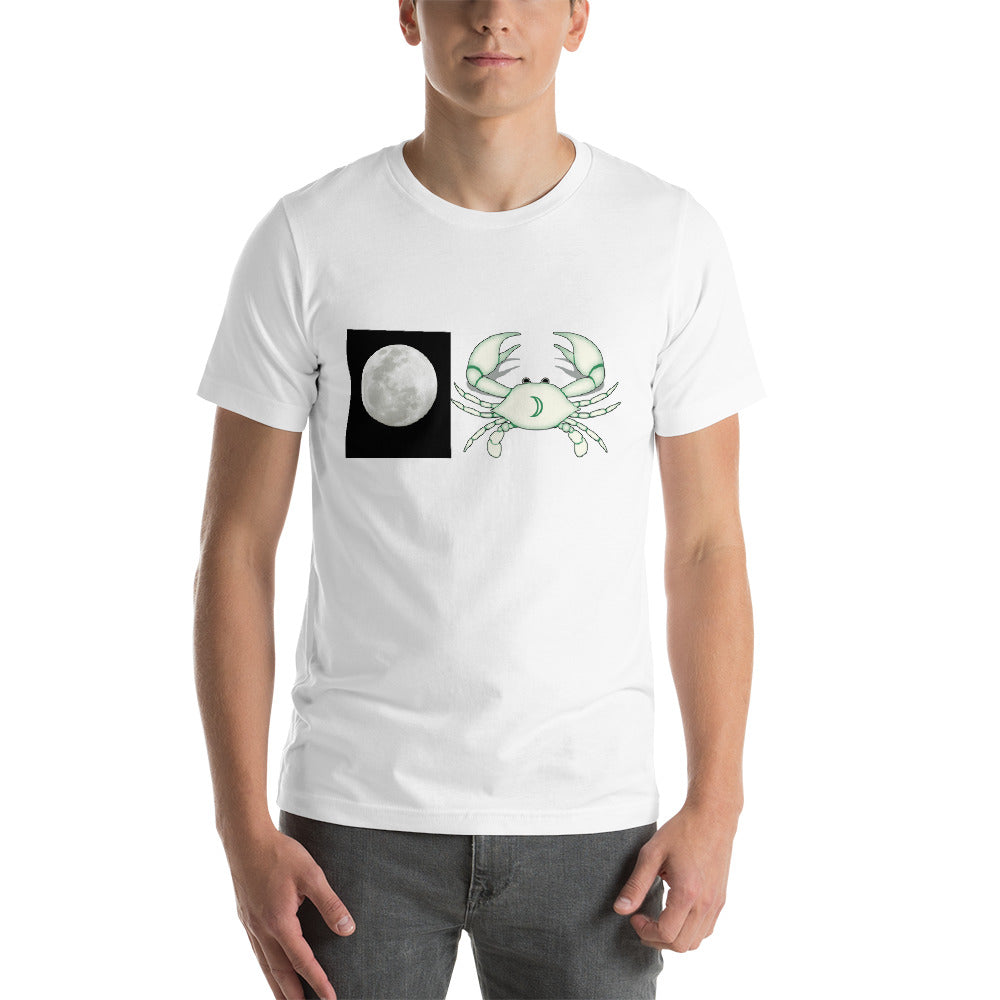 Cancer T Shirt - Sign Ruling Planet Design