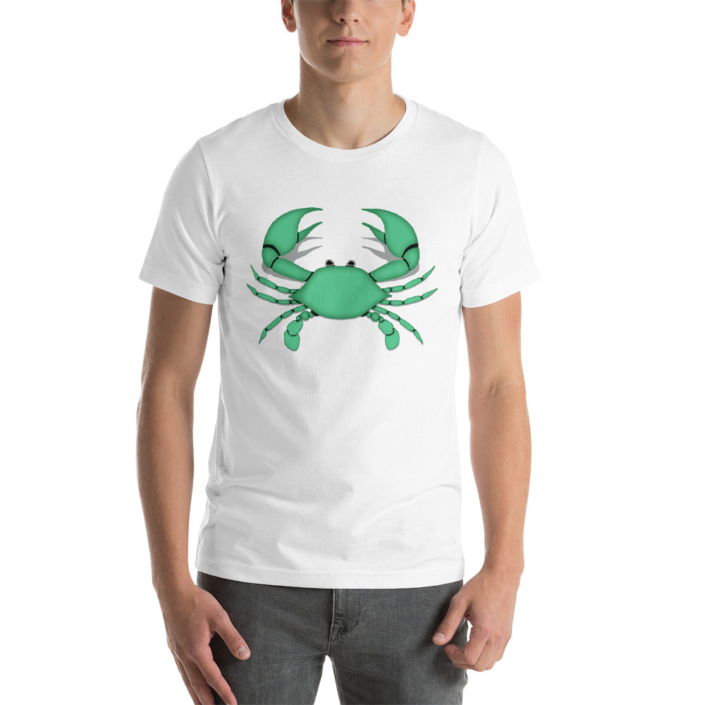 Cancer T Shirt - Zodiac Symbol - Green Crab Graphics