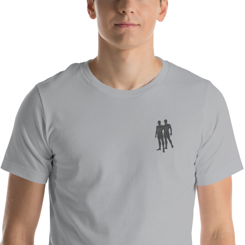 GEMINI T-SHIRT - Sign Logo Embroidery - Zodiac Shirt for Men