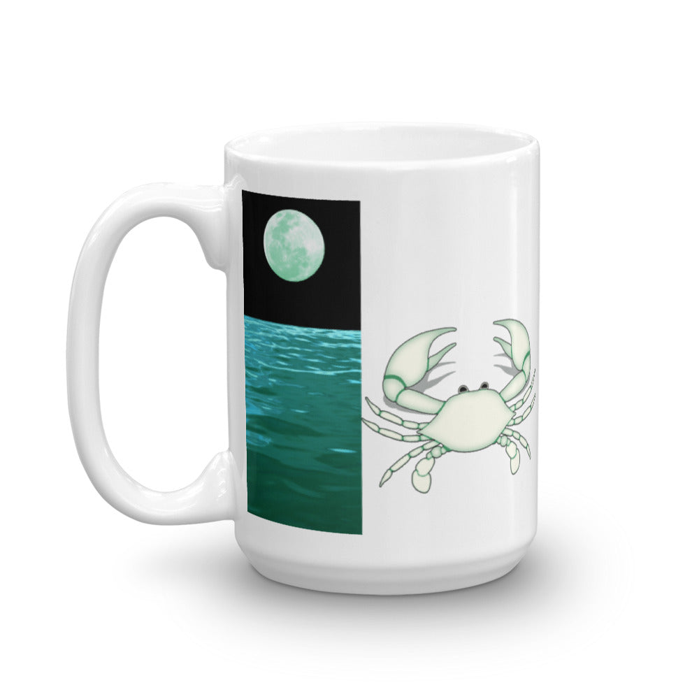Cancer Mug - Constellation, Element And Ruling Planet Cup