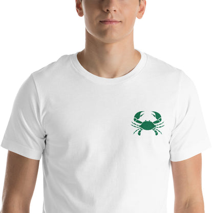 CANCER T SHIRT - Sign Logo Embroidery - Zodiac Shirt for Men